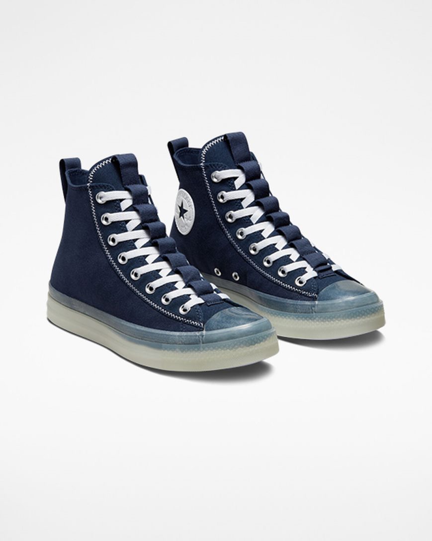 Women's Converse Chuck Taylor All Star CX Explore High Top Shoes Obsidian / White | AU 0C853M